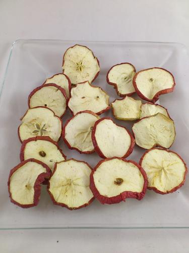 Appel schijfjes rood 50 gr.